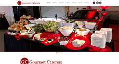 Desktop Screenshot of gourmetcaterers.net